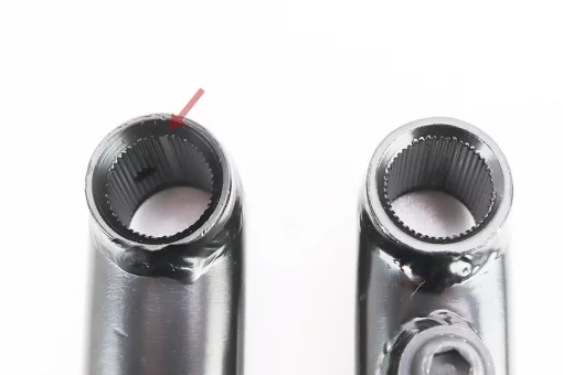 Шатуни "шліци 48T-19мм" 175мм BMX, чорні KL-8800S, FIX-403862