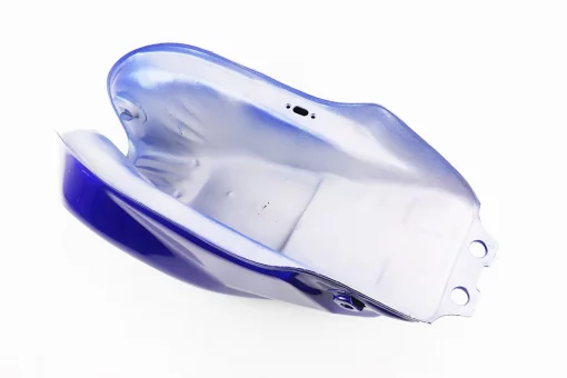 Бак топливный СИНИЙ (под прямоугольную крышку бака, под кран топл. на болты), FIX-321567