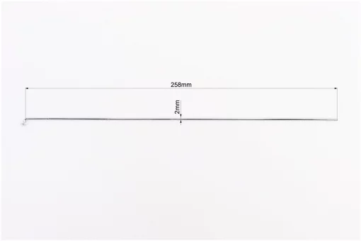 Спиця 14Gx258мм (100шт к-кт), хром, FIX-403902