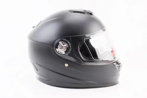 Шолом інтеграл, закритий BLD-М65 S (55-56см), ЧОРНИЙ матовий, FIX-330929