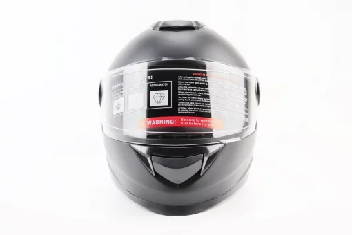 Шолом інтеграл, закритий BLD-М65 S (55-56см), ЧОРНИЙ матовий, FIX-330929