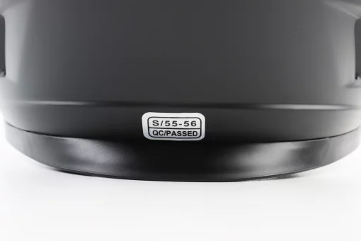 Шолом інтеграл, закритий BLD-М65 S (55-56см), ЧОРНИЙ матовий, FIX-330929