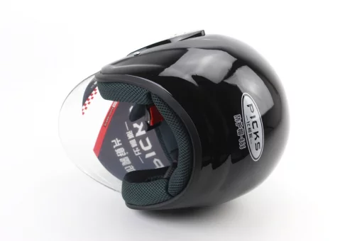 Шолом відкритий АТ-666, ЧОРНИЙ (можливі дефекти фарбування), FIX-330987