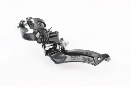 Перекидка цепи передняя с верхней тягой, крепл. 31,8мм, под звезду 42Т, чёрная FD-TZ 20, FIX-404026