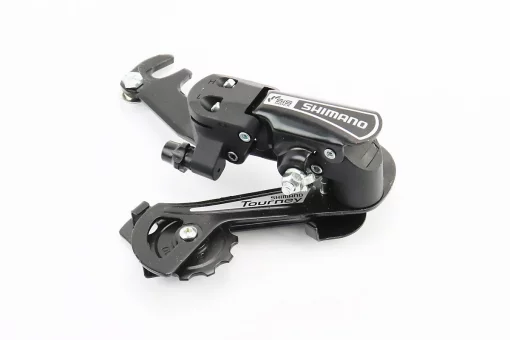 Перемикач ланцюга задній 6зв. кріпл. гачок, чорний Tourney RD-TY 21, FIX-404030