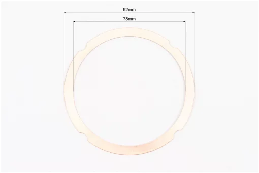 Прокладка головки цилиндра 178F 78mm, к-кт 5шт, (медь, на блистере), FIX-602055