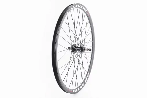 Колесо 27,5" заднє Disk-brake, обід та втулка 14Gx36H алюмінієві, під вільнобіг, кріпл. гайка, "GRAVITY", FIX-411519