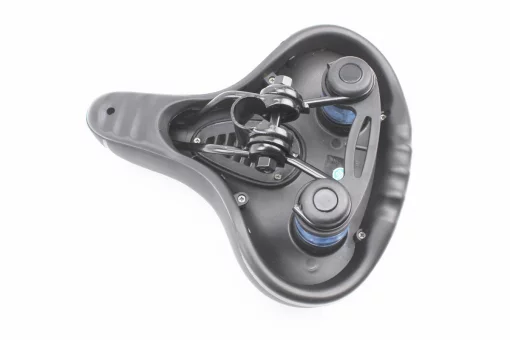 Сидіння ХВЗ 260x225мм, чорно-сіре WAUGH SHARK, FIX-411528