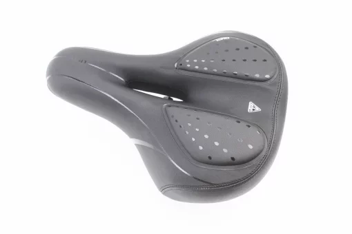 Сидіння ХВЗ 270x185мм з гелевими вставками, чорне, FIX-411529