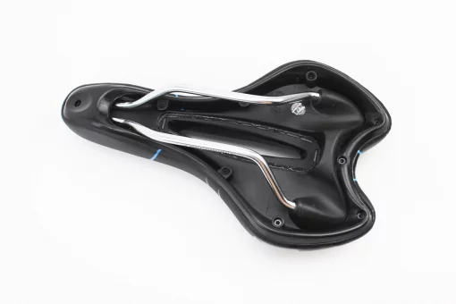 Сидіння MTB 270x160мм, чорно-синє MYSPACE, FIX-411531