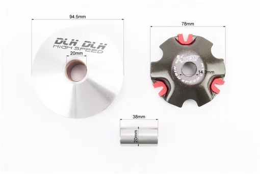 Вариатор передний к-кт Suzuki LET'S ТЮНИНГ (внутренняя щека 14мм), FIX-331027