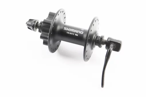 Втулка передняя MTB алюминиевая 14Gx36H, Disk-brake, крепл. эксцентрик, чёрная ALIVIO HB-M475, FIX-404054