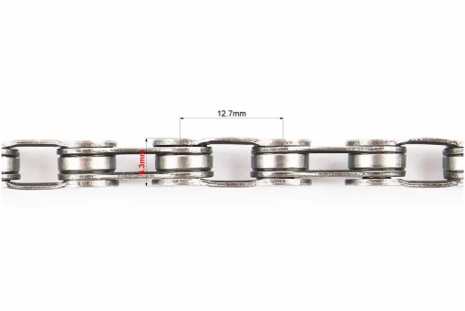Цепь приводная 1/2х11/128х116L 9 скоростей, серая Deore CN-HG 53/73, FIX-404075