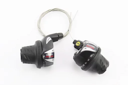 Переключатели (грипшифт) 3x6 скоростей, чёрные SL-RS 36, FIX-404129