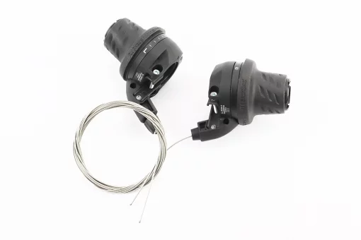 Переключатели (грипшифт) 3x6 скоростей, чёрные SL-RS 36, FIX-404129