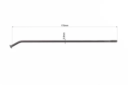 Scrambler 250 Спица заднего колеса L=170мм, D=3,9мм, черный, FIX-359379