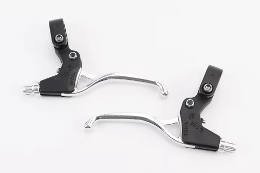 Гальмівні ручки, алюмінієві, чорно-сірі TS384A, FIX-411563