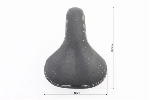 Сидіння ХВЗ 250x180мм, чорне N619, FIX-411569