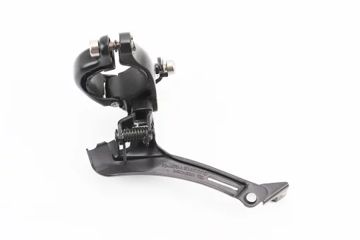 Перекидка цепи передняя с нижней тягой (ROAD 2x7 speed), крепл. 31,8/34,9мм, под звезду 50Т, чёрная FD-A070, FIX-404153