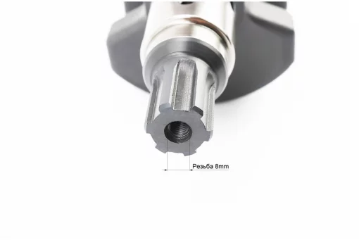 Коленвал 186FA Витязь/Кама (Dшейки-40mm, H-118mm) под шлиц, FIX-625003