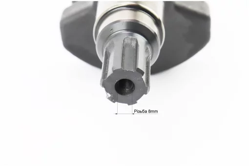 Колінвал 186FA ZUBR-WT (Dшийки-42mm, H-120mm) під шліц, FIX-998930