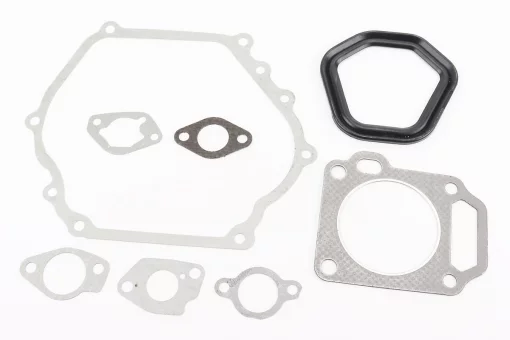 Прокладки двигателя 177F-77mm, к-кт 8 деталей, (паронит, резина,), FIX-999422