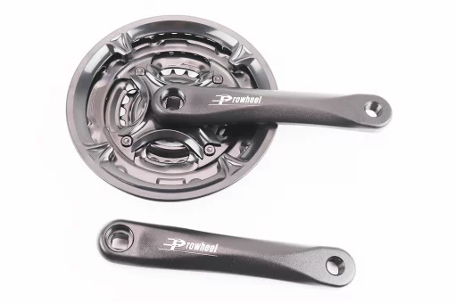 Шатуни "квадрат" 170мм, 42.34.24T MTB, алюмінієві, чорні MA-AC49 (в упаковці), FIX-411604