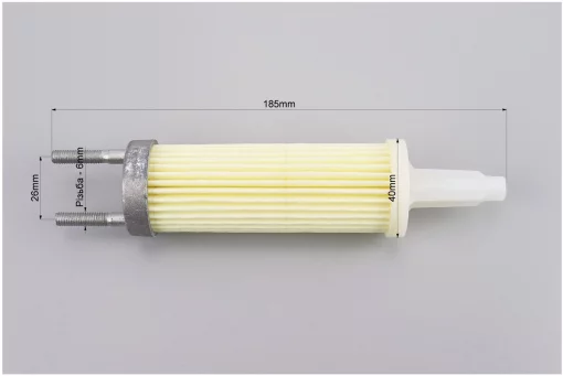 Фильтр топливный - элемент 11см 186F к-кт 5шт, FIX-625019