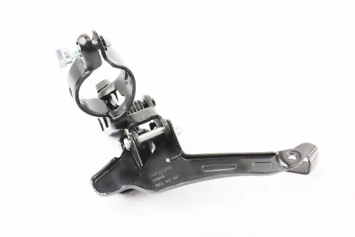 Перекидка цепи передняя с верхней тягой, крепл. 28,6мм, под звезду 48Т, чёрная FD-TZ 510, FIX-404200