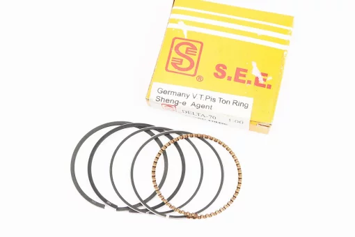 Кольца поршневые 70cc 47мм +1,00 желтая коробка, FIX-338528