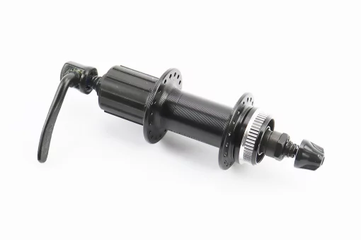 Втулка задня MTB алюмінієва 14Gx36H під касету 8-10зв, Disk-brake Center Lock, кріпл. ексцентрик, чорна FH-TX505, FIX-404205