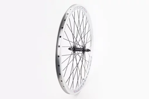 Колесо 24" переднє V-brake, обід "крапля" алюмінієвий, втулка 14Gх36H, кріпл. гайка, "GRAVITY", FIX-411653