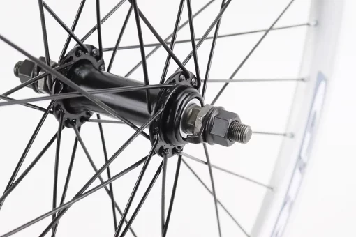 Колесо 24" переднє V-brake, обід "крапля" алюмінієвий, втулка 14Gх36H, кріпл. гайка, "GRAVITY", FIX-411653