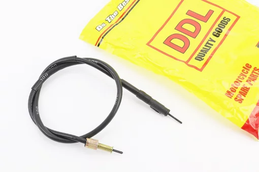 Трос спидометра Honda DIO ZX AF28/35 (с защелкой, квадрат-квадрат) (трос 87см; кожух 83см), FIX-352342