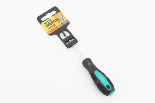 Викрутка магнітна TORX T 6x75мм ручка з TPR покриттям 49-0067, FIX-702012