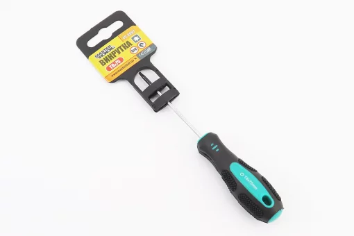 Викрутка магнітна TORX T 8x75мм ручка з TPR покриттям 49-0087, FIX-702014