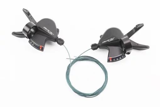 Переключатели (манетка) 3x9 скоростей, чёрные ALIVIO SL-M3100, FIX-404290