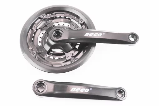 Шатуни "квадрат" 170мм, 42.34.24T MTB, чорні NSP-3001, FIX-411674