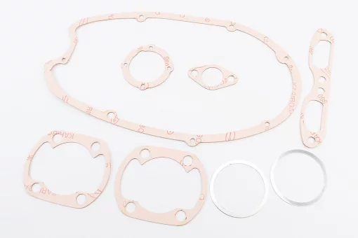 Прокладки двигателя Юпитер-4, к-кт 8 деталей, (кожкартон, алюминий), FIX-342511