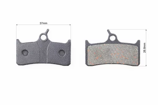 Гальмівні колодки Disk-brake (Shimano BR-M755, M755DH, XTR Pre-02, Grimeca system 8, Hope M4, Sram 9,0), чорні YL-1010, FIX-411752