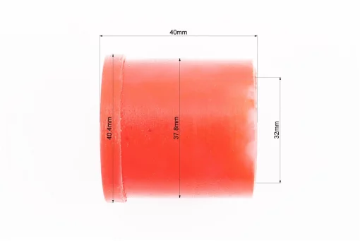 Втулка вилки передней, пластмасс, красная, FIX-342520