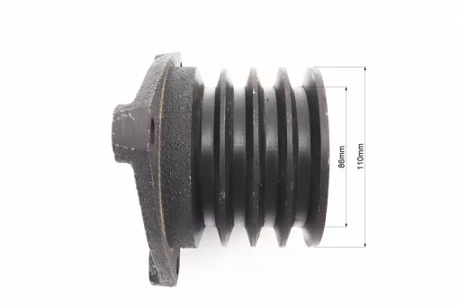 Шкив 4-х ручейковый D-110mm (четыре паза под ремень SPB) Lотв.-137mm, FIX-999476