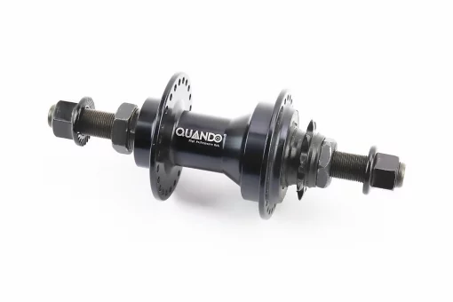 Втулка задняя BMX алюминиевая 14Gx48H драйвер 9Т, ось 14мм, крепл. гайка, чёрная KT-M89R, FIX-406015