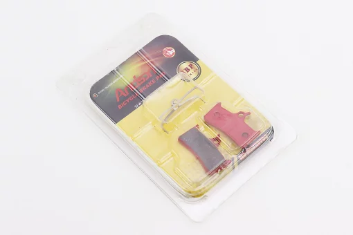 Гальмівні колодки Disk-brake (Shimano BR-M755, M755DH, XTR Pre-02, Grimeca system 8, Hope M4, Sram 9,0), червоні YL-1010,