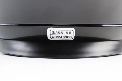 Шлем интеграл, закрытый BLD-М65 S (55-56см), ЧЕРНЫЙ глянец, FIX-360045