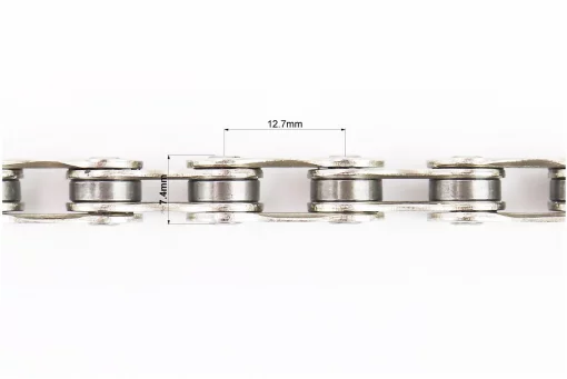 Ланцюг приводний 1/2х3/32х114L 7 швидкостей, сріблястий Z7, FIX-411797