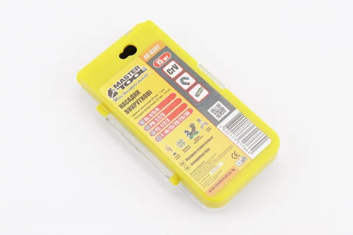 Биты отверточные 14шт 1/4" 25мм с держателем CrV 40-0382, FIX-702082