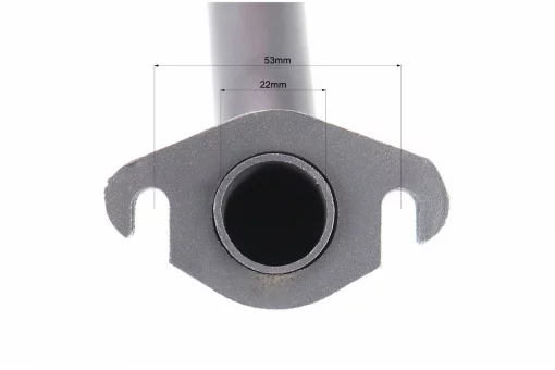 Колено глушителя Honda DIO AF18/24, тип 2, FIX-352674