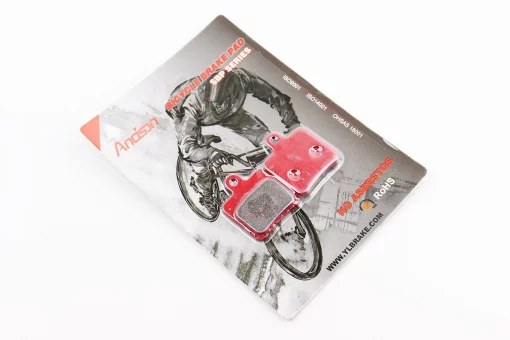 Гальмівні колодки Disk-brake (Hope Mini, GIANT DA3,DA5), червоні YL-1031, FIX-406053