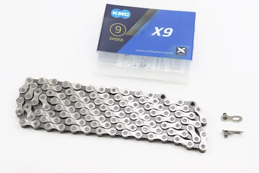 Ланцюг приводний 1/2х11/128х116L 9 швидкостей, сріблясто-сірий X9, FIX-411844